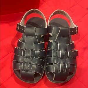 Classic Black Kids Sandals